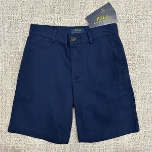 Polo Ralph Lauren Boys Size 6 Navy Chino Shorts